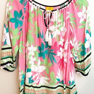 Ruby Rd. petite | Floral Blouse